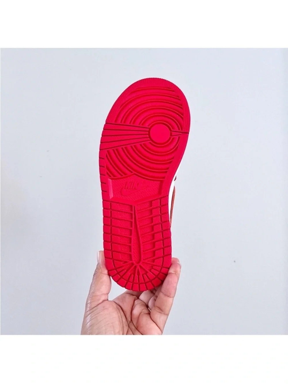 Nike Air Jordan 1 MM Red White and Black Women’s High-Top Sneakers